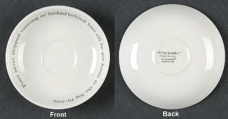 Peter Rabbit Saucer for Child's Cup