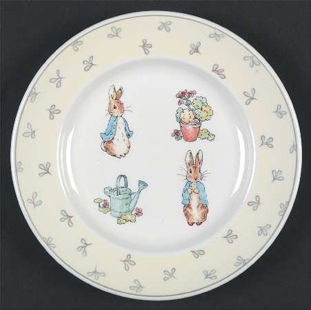 Peter Rabbit Bread & Butter Plate
