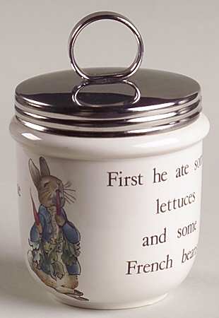 Peter Rabbit Egg Coddler & Lid