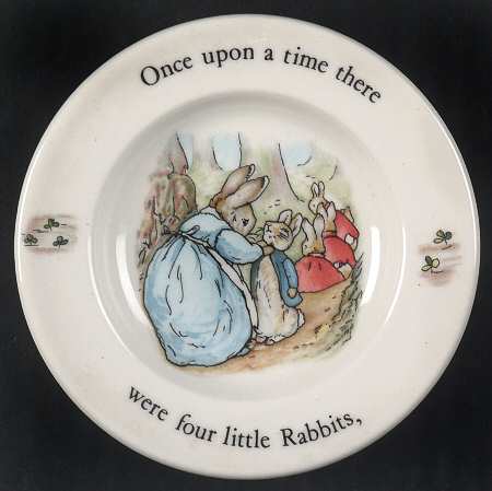 Peter Rabbit Child's Plate