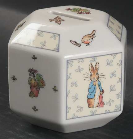 Peter Rabbit Octagonal Money Box
