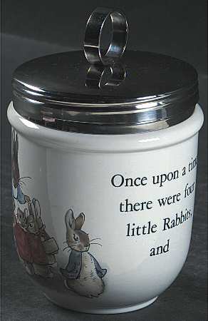 Peter Rabbit King Size Egg Coddler & Lid