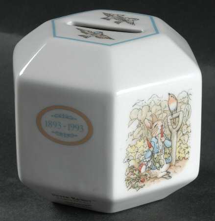 Peter Rabbit Octagonal Money Box