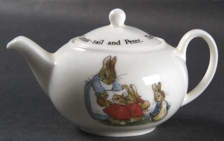 Peter Rabbit Miniature Teapot & Lid