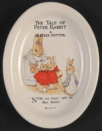 Peter Rabbit 5" Oval Tray