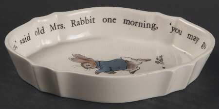 Peter Rabbit Silver Tray