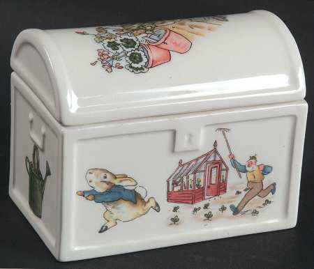 Peter Rabbit Treasure Chest with Lid