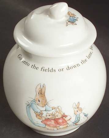 Peter Rabbit Sugar Bowl & Lid
