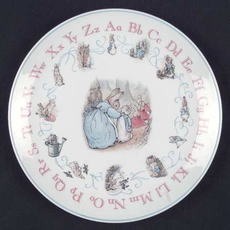 Peter Rabbit Salad Plate
