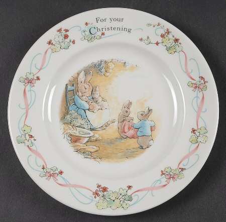 Peter Rabbit Bread & Butter Plate