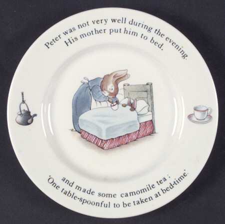 Peter Rabbit Bread & Butter Plate