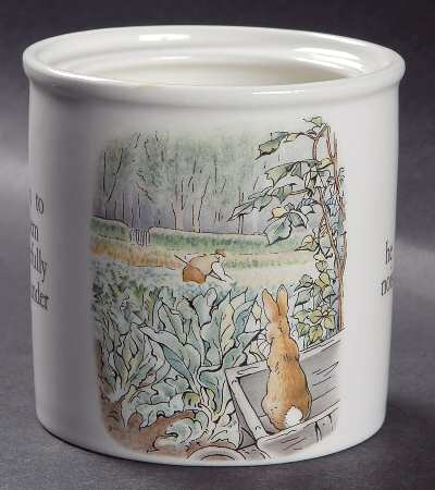 Peter Rabbit Candy Jar/Honey Pot No Lid