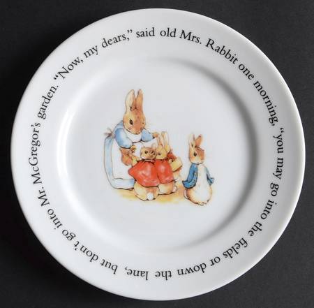 Peter Rabbit Bread & Butter Plate