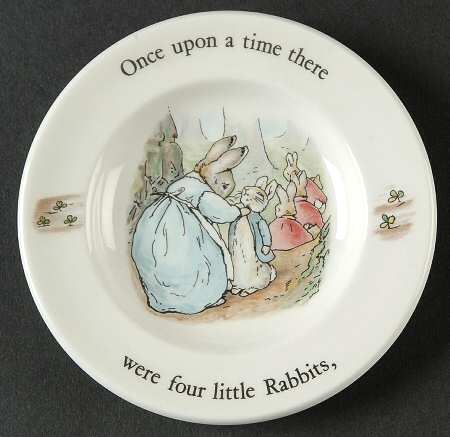 Peter Rabbit Miniature Plate