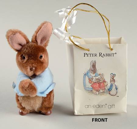 Peter Rabbit Mini Plush Rabbit in a Paper Bag