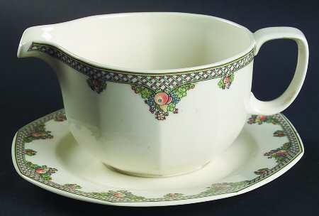 Pergola Gravy Boat & Underplate
