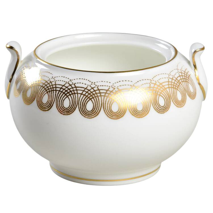 Persephone Gold Sugar Bowl No Lid