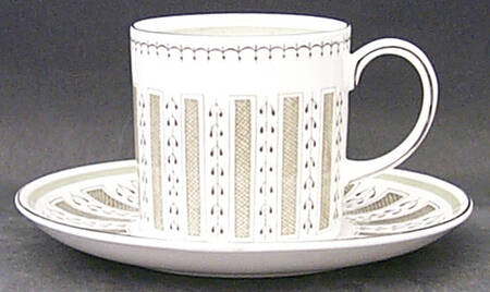 Persia Flat Demitasse Cup & Saucer Set