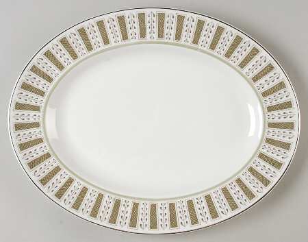 Persia 13" Oval Serving Platter