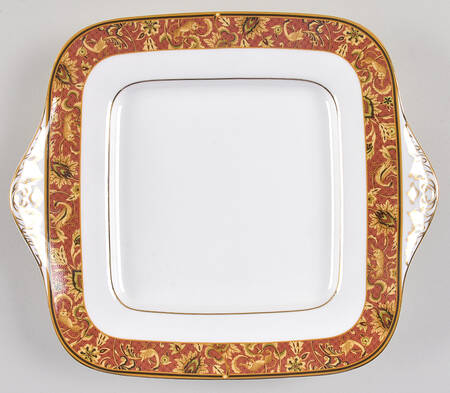 Persia (Newer, 1997) Square Handled Cake Plate