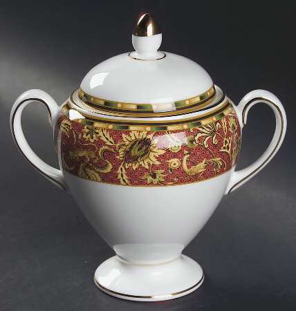 Persia (Newer, 1997) Globe Shape Sugar Bowl & Lid