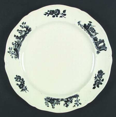 Personages Black (Scallop, No Trim) by Wedgwood