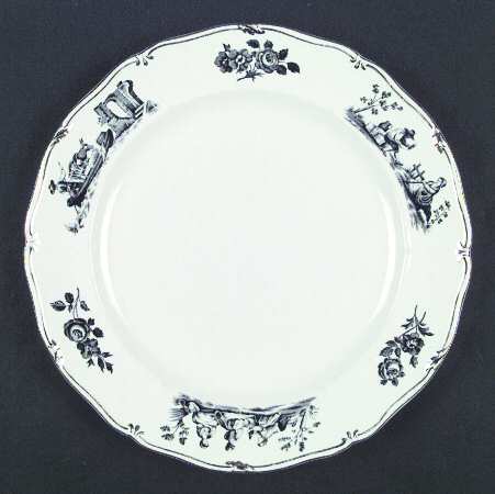 Personages Black (Scallop, Platinum) by Wedgwood