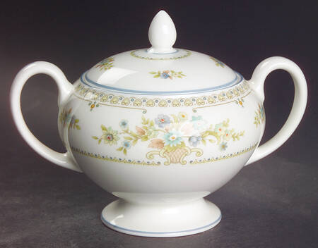 Petersham Leigh Shape Sugar Bowl & Lid