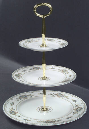 Petersham 13 7/8"-14 1/4" 3-Tiered Serving Tray(DP,SP,BB) HC
