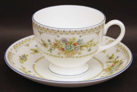 Petersham Footed Cup & Saucer Set