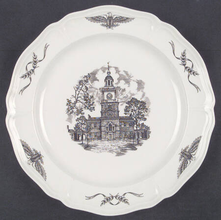 Philadelphia Dinner Plate