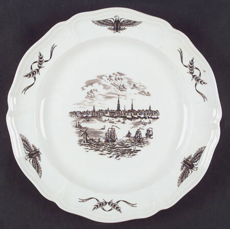 Philadelphia Dinner Plate