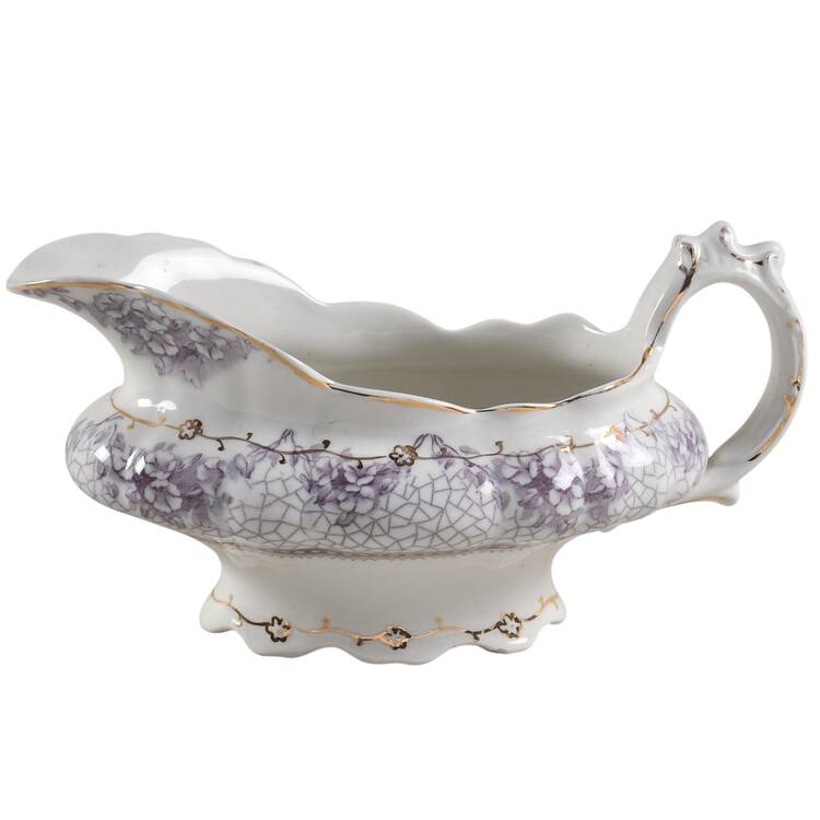 Phyllis Purple Gravy Boat