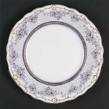 Phyllis Purple Bread & Butter Plate
