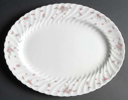Picardy 15" Oval Serving Platter