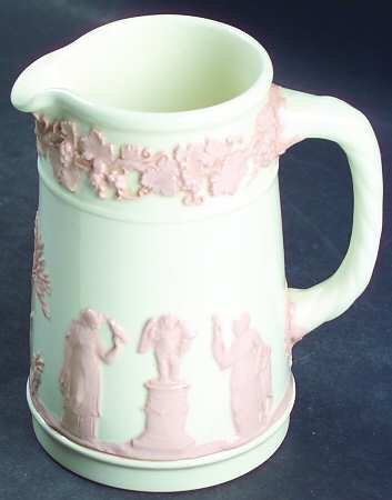 Pink On Cream Color (Plain edge) 4 Oz Jug