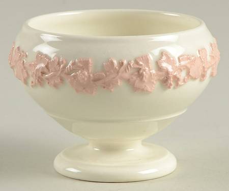 Pink On Cream Color (Plain edge) Master Salt Dip