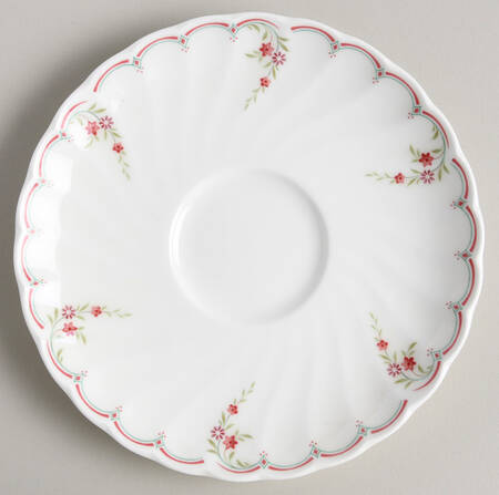 Pink Garland Saucer for Oversized Cup