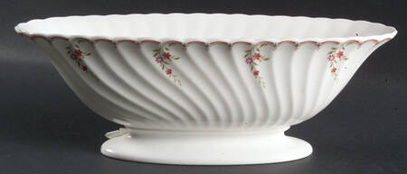 Pink Garland 3" Oval Vase
