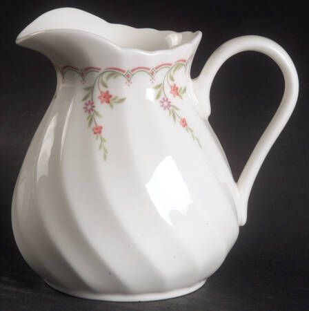 Pink Garland Creamer