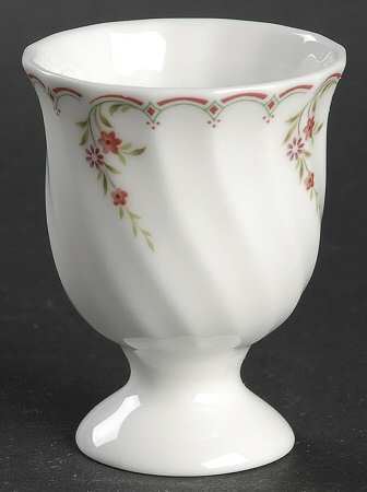 Pink Garland Single Egg Cup