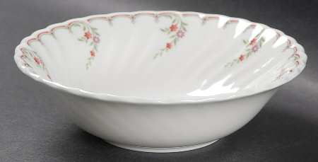 Pink Garland Coupe Cereal Bowl