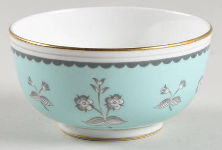 Pimpernel Blue Green Mini Open Sugar Bowl