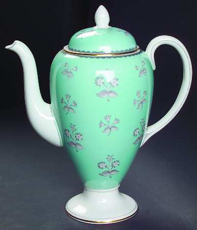 Pimpernel Blue Green Mini Coffee Pot & Lid