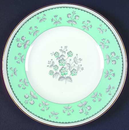 Pimpernel Blue Green Luncheon Plate