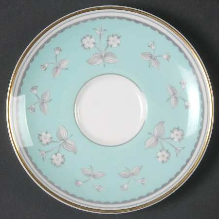 Pimpernel Blue Green Saucer for Demitasse Cup