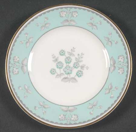 Pimpernel Blue Green Bread & Butter Plate