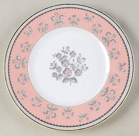 Pimpernel Pink Luncheon Plate