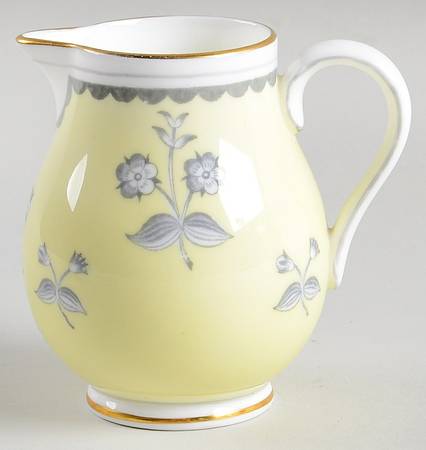 Pimpernel Yellow (Gold Trim) Mini Creamer