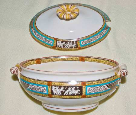 Pompeii Tureen &  Lid